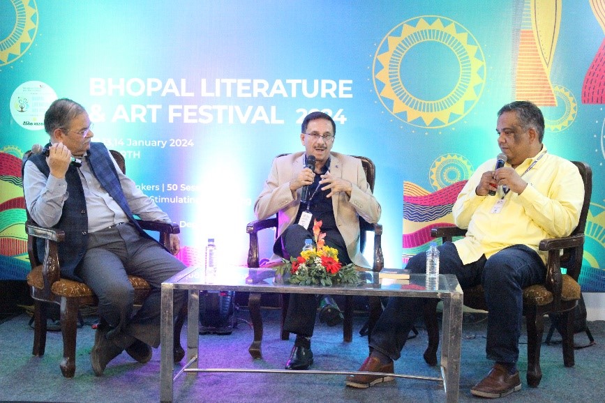 Tarun Mehrishi at Bhopal Literature and Art Festival